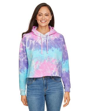 Tie-Dye CD8333 - Ladies Cropped Hooded Sweatshirt