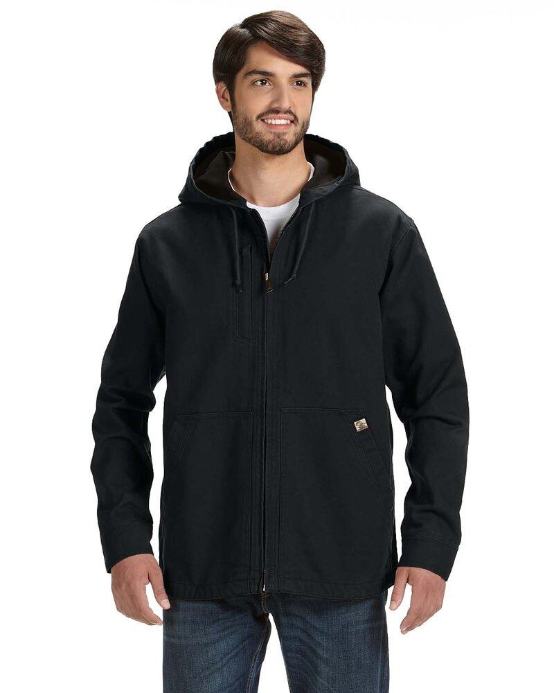 Dri Duck DD5090T - Men's 100% Cotton 12 oz. Canvas/Polyester Thermal Lining Hooded Tall Laredo Jacket