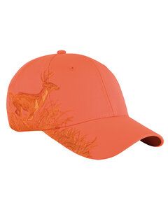 Dri Duck DI3301 - Running Buck Structured Mid-Profile Hat Blaze