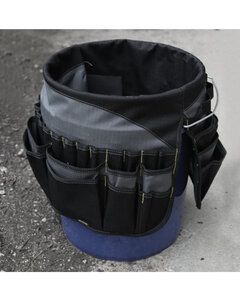 Dri Duck DI1400 - 100% Polyester Bucket Tool Bag Black