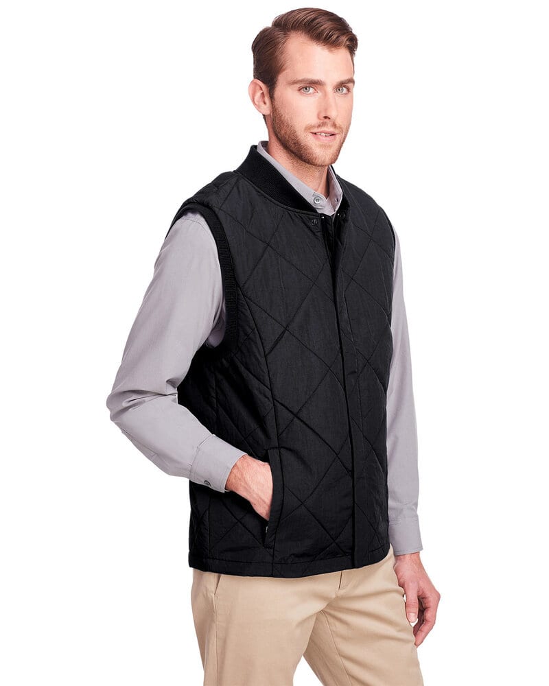 UltraClub UC709 - Men's Dawson Quilted Hacking Vest
