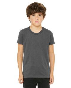 Bella+Canvas 3001Y - Youth Short Sleeve Crewneck Jersey T-Shirt Asphalt