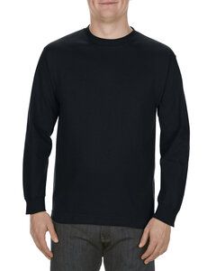 American Apparel AL1304 - Adult 6.0 oz., 100% Cotton Long-Sleeve T-Shirt Black