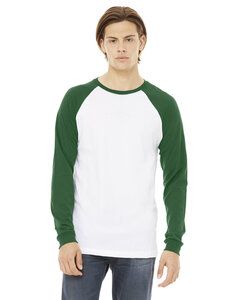 Bella+Canvas 3000C - Mens Jersey Long-Sleeve Baseball T-Shirt