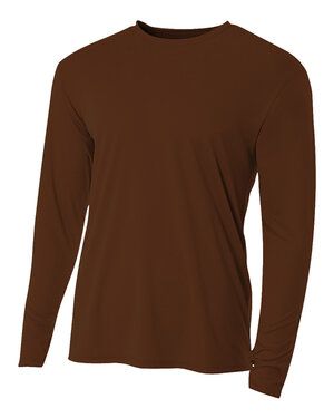 A4 N3165 - Long Sleeve Cooling Performance Crew Shirt