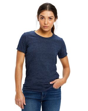 US Blanks US222 - Ladies Short-Sleeve Triblend Crew