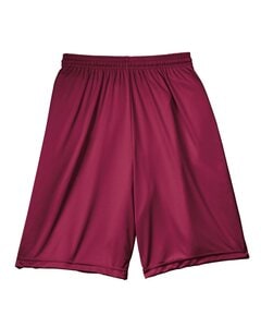 A4 N5283 - Adult 9" Inseam Cooling Performance Shorts Cardinal