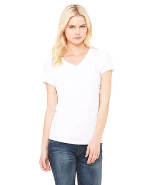 Bella+Canvas B6005 - Ladies Jersey Short-Sleeve V-Neck T-Shirt