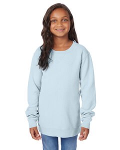 ComfortWash by Hanes GDH475 - Youth Fleece Sweatshirt Soothing Blue
