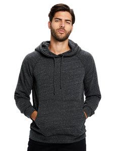 US Blanks US8899 - Unisex Long-Sleeve Pullover Hoodie Tri Charcoal