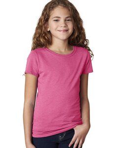Next Level Apparel 3712 - Youth Princess CVC T-Shirt Raspberry