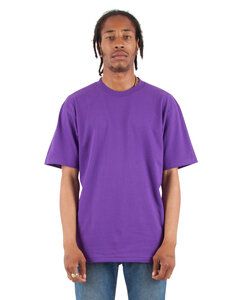 Shaka Wear SHMHSS - Adult 7.5 oz., Max Heavyweight T-Shirt Purple