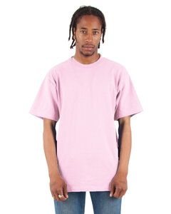 Shaka Wear SHMHSS - Adult 7.5 oz., Max Heavyweight T-Shirt Powder Pink