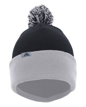 Pacific Headwear 641K - Knit Fold-Over Pom-Pom Beanie