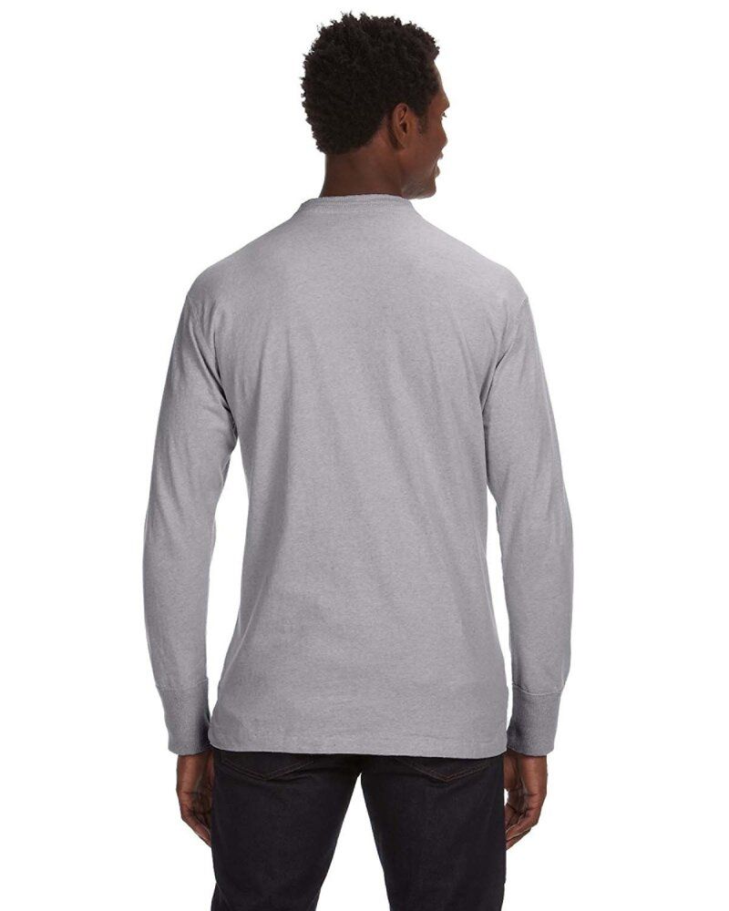 J. America JA8244 - Men's Vintage Brushed Jersey Henley