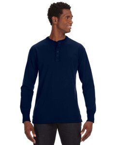 J. America JA8244 - Mens Vintage Brushed Jersey Henley