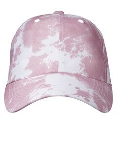 Top Of The World TW5510 - Adult Crew  Cap Dusty Rose Ti Dy