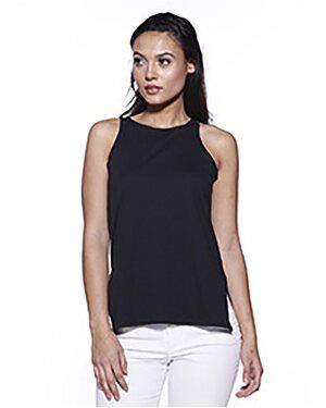 StarTee ST1481 - Ladies CVC Side Slit Tank