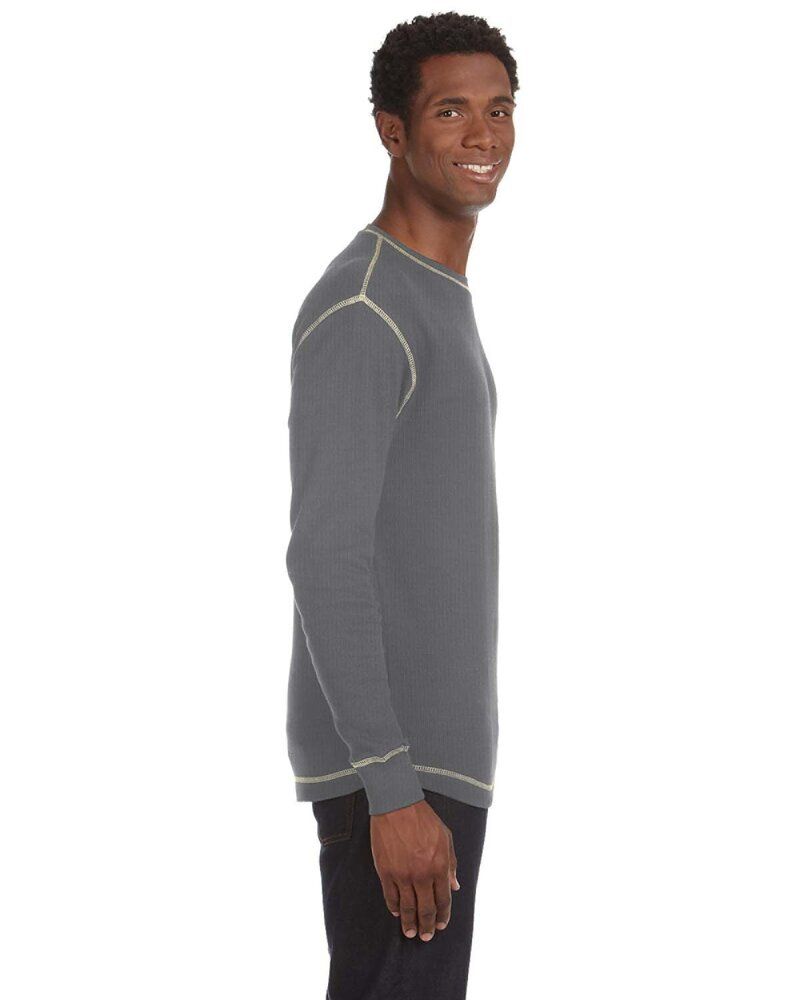 J. America JA8238 - Men's Vintage Long-Sleeve Thermal T-Shirt