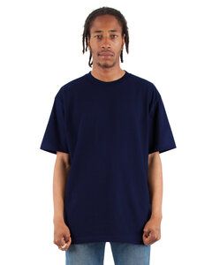 Shaka Wear SHRHSS - Adult 6.5 oz., RETRO Heavyweight Short-Sleeve T-Shirt Navy