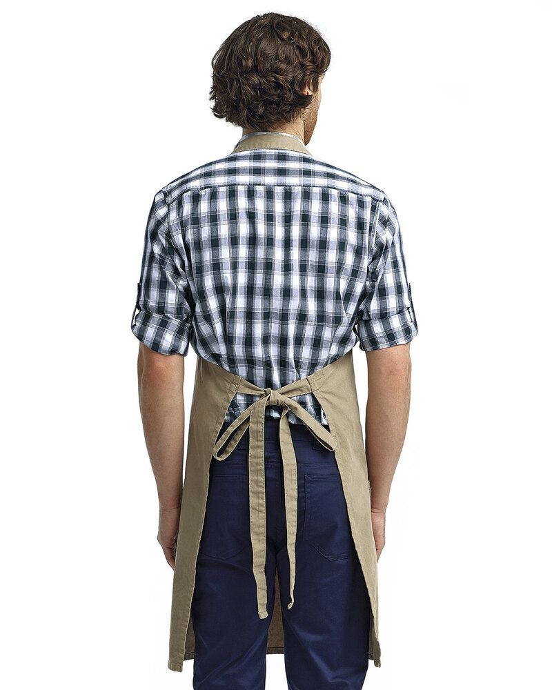 Artisan Collection by Reprime RP137 - "Calibre" Heavy Cotton Canvas Pocket Apron