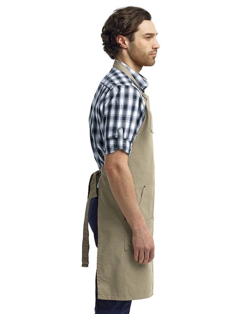 Artisan Collection by Reprime RP137 - "Calibre" Heavy Cotton Canvas Pocket Apron