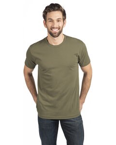 Next Level Apparel 6410 - Men's Sueded Crew Military Green