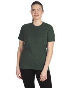 Next Level Apparel 6410 - Men's Sueded Crew Hth Forest Green