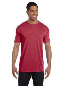 Comfort Colors 6030CC - Adult Heavyweight Pocket T-Shirt Chili