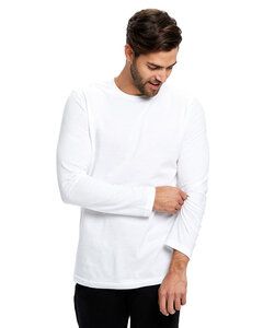 US Blanks US2090 - Men's 4.3 oz. Long-Sleeve Crewneck White