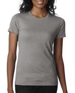 Next Level Apparel 6610 - Ladies CVC T-Shirt Stone Grey