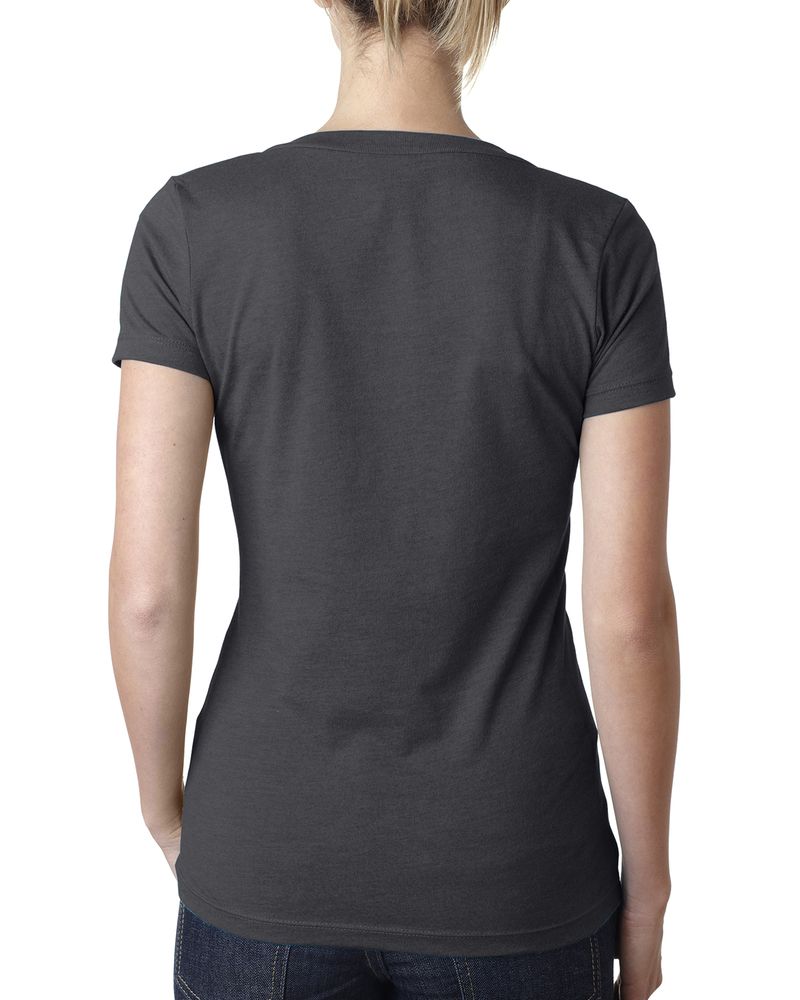 Next Level Apparel 6640 - Ladies CVC Deep V-Neck T-Shirt