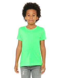 Bella+Canvas 3001YCV - Youth CVC Jersey T-Shirt Neon Green