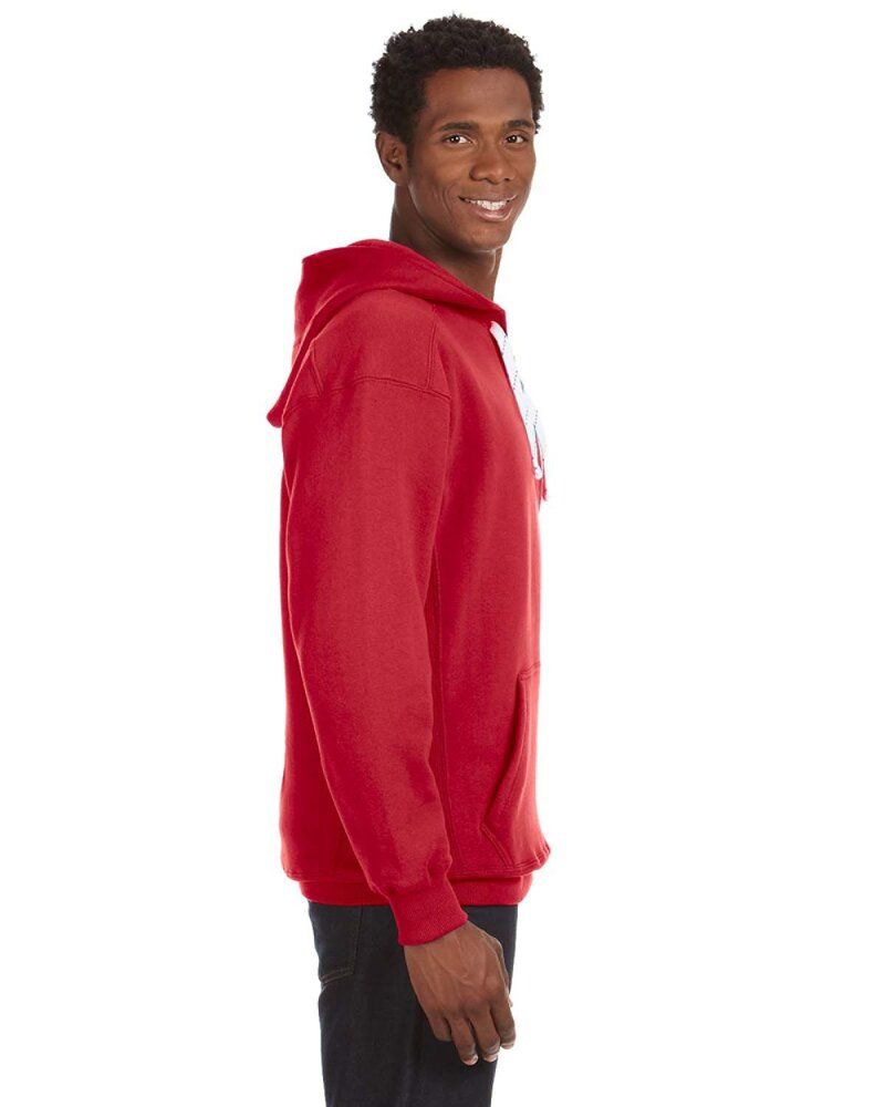 J. America JA8830 - Adult Sport Lace Hooded Sweatshirt