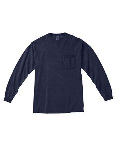 Comfort Colors C4410 - Adult Heavyweight RS Long-Sleeve Pocket T-Shirt Midnight