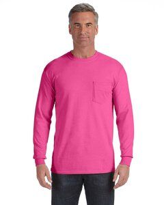 Comfort Colors C4410 - Adult Heavyweight RS Long-Sleeve Pocket T-Shirt Peony