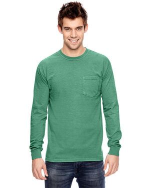 Comfort Colors C4410 - Adult Heavyweight RS Long-Sleeve Pocket T-Shirt