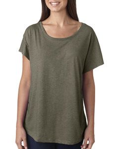 Next Level Apparel 6760 - Ladies Triblend Dolman T-Shirt Venetian Gray