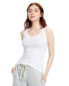 US Blanks US500 - Ladies 4.4 oz. Beater Tank White