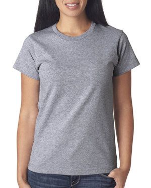 Bayside BA3325 - Ladies 6.1 oz., 100% Cotton T-Shirt