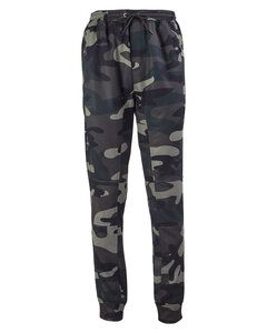 Burnside BU8801 - Men's Go Anywhere Performance Jogger Pant Green Camo