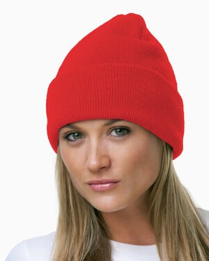 Bayside BA3825 - 100% Acrylic Knit Cuff Beanie