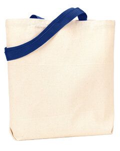 Liberty Bags 9868 - Jennifer Recycled Cotton Canvas Tote Natural/Navy