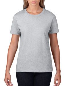 Gildan 880 - Ladies Lightweight T-Shirt Heather Grey
