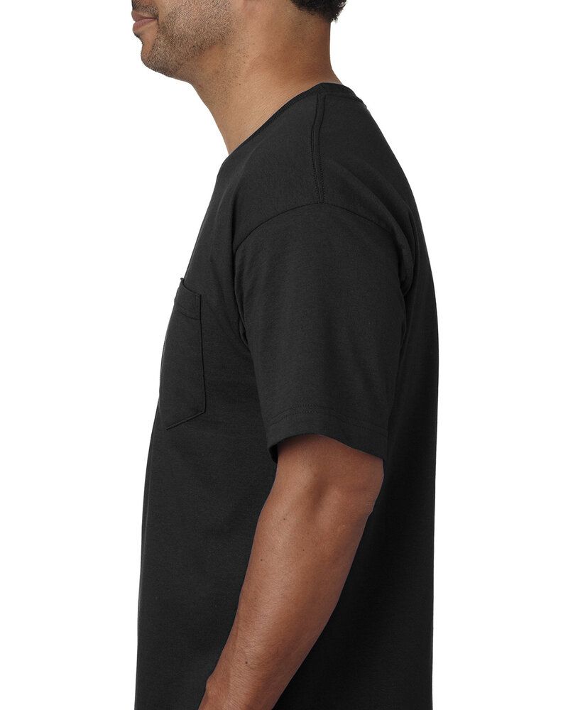 Bayside BA5070 - Adult Short-Sleeve T-Shirt with Pocket