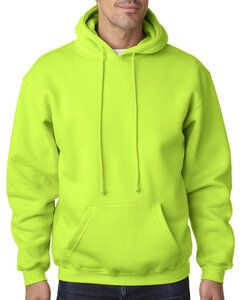 Bayside BA960 - Adult 9.5 oz., 80/20 Pullover Hooded Sweatshirt Lime Green
