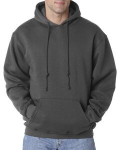 Bayside BA960 - Adult 9.5 oz., 80/20 Pullover Hooded Sweatshirt Charcoal