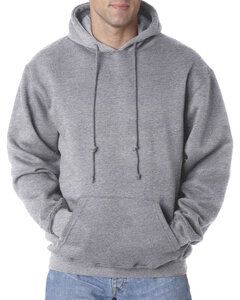 Bayside BA960 - Adult 9.5 oz., 80/20 Pullover Hooded Sweatshirt Dark Ash