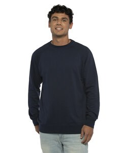 Next Level Apparel N9000 - Unisex Laguna French Terry Raglan Sweatshirt Midnight Navy