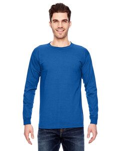 Bayside BA6100 - Adult 6.1 oz., 100% Cotton Long Sleeve T-Shirt Royal